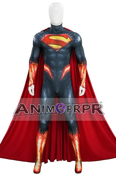 Superman Red Son Absolute Superman Jumpsuit Cosplay