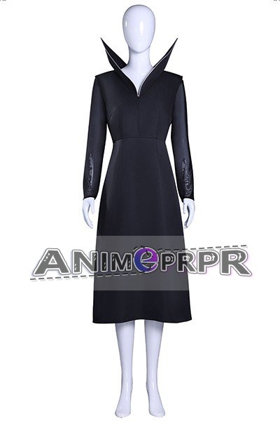 Wednesday Stand Collar Dress Cosplay Costume