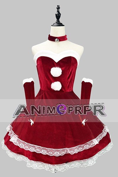 Christmas Santa Bunny Girl Cosplay