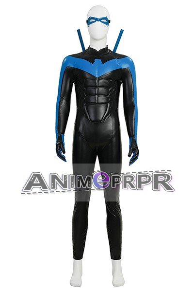 Nightwing Comic Blue Version Suit Cosplay