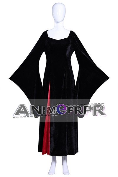 Wednesday Morticia Addams Vampire Cosplay costume