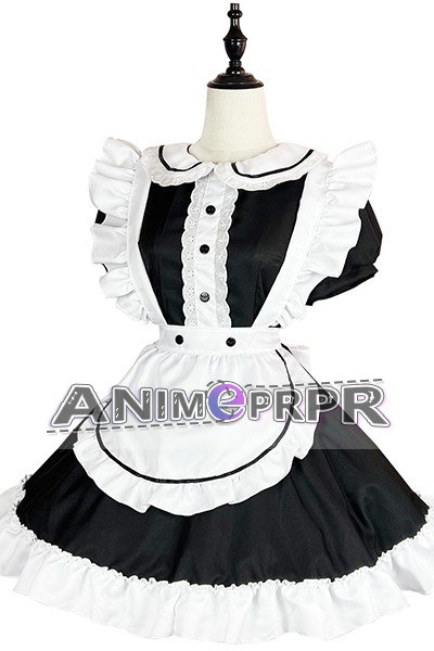Japanese Style Waitress Maid Cosplay