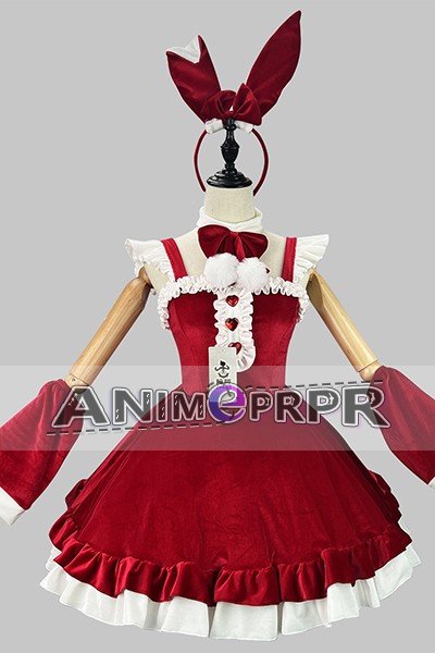 Christmas Santa Bunny Girl Cosplay