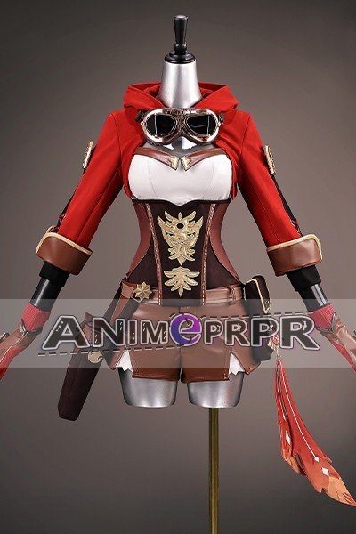 Genshin Impact Amber Cosplay Costume