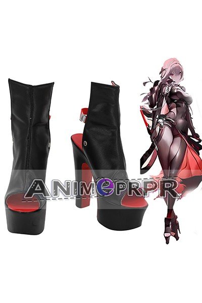 Goddess of Victory Nikke Red Lotus Shadow Cosplay Shoes