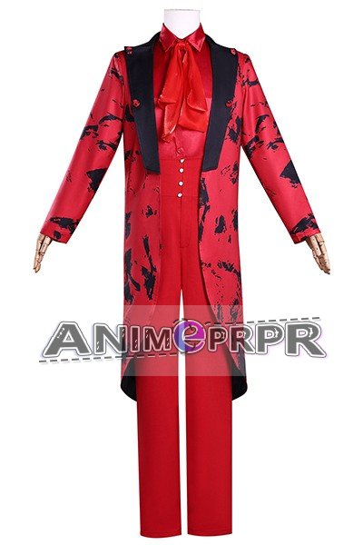 Wednesday Isaac Soolguai Red Uniform Cosplay