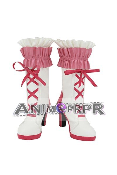 Puella Magi Madoka Magica Kyoko Sakura Cosplay Shoes