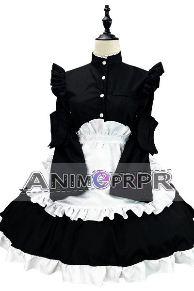 Chinese Kung Fu Maid Cosplay