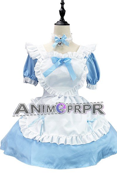 Japanese Black Classic Alice Lolita Maid Cosplay