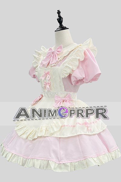 French Lolita Flying Sleeve Maid Dress