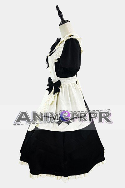 French Lolita Flying Sleeve Maid Dress
