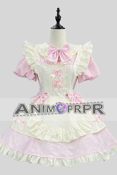 French Lolita Flying Sleeve Maid Dress