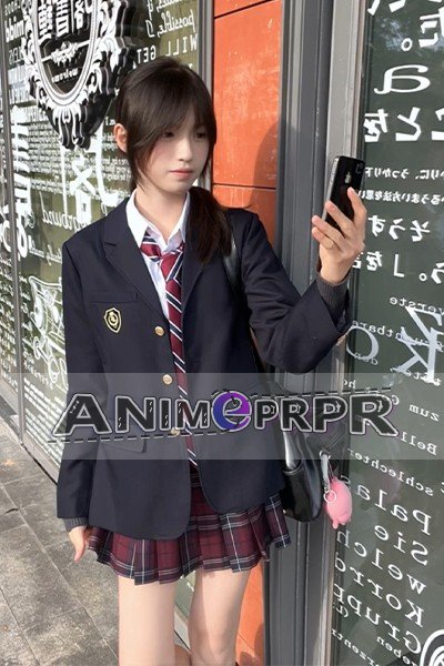 Black Blazer Autumn Winter JK Uniform Set