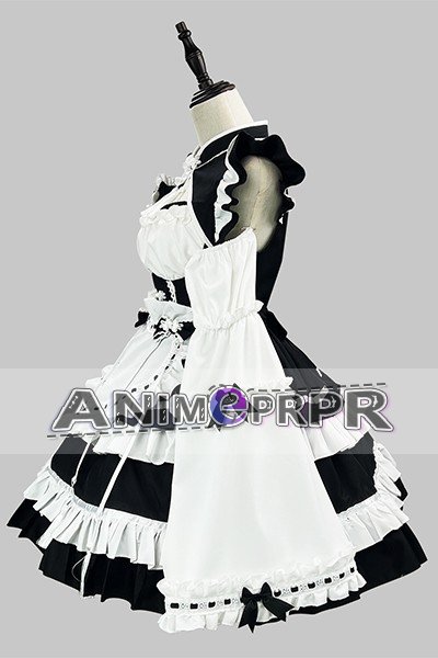New Chinese Qipao Lolita Maid Cosplay