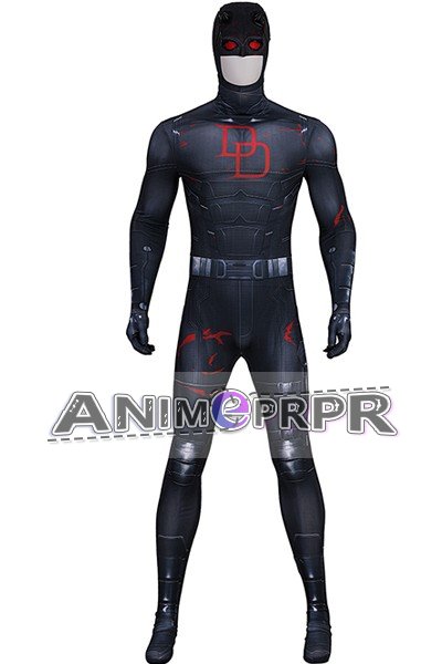 Daredevil Born Again Combat Jumpsuit Cosplay