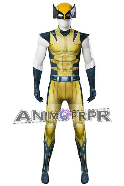 Deadpool 3 Wolverine Deadpool Jumpsuit Cosplay