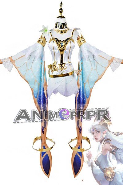 Honor of Kings Diaochan Golden Summer Night Cosplay Costume
