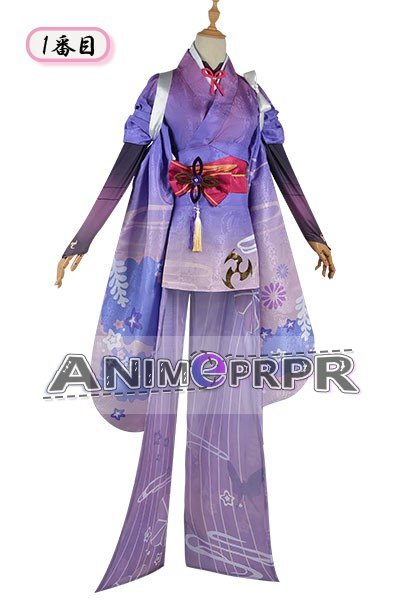 Genshin Impact Raiden Shogun Cosplay Costume