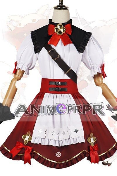 Genshin Impact Klee Witch Cosplay Costume