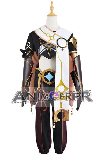 Genshin Impact Aether Traveler Cosplay Costume