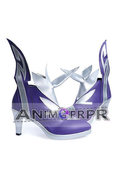 Genshin Impact Skirk Cosplay Shoes