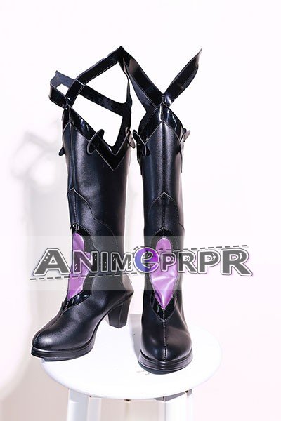 Honkai Star Rail Black Swan Cosplay Shoes