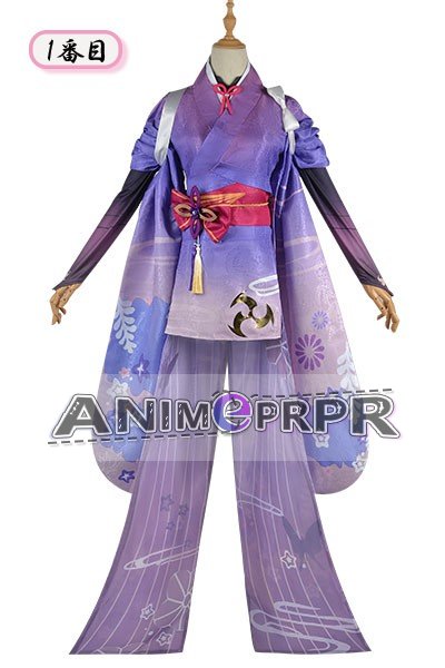 Genshin Impact Raiden Shogun Cosplay Costume