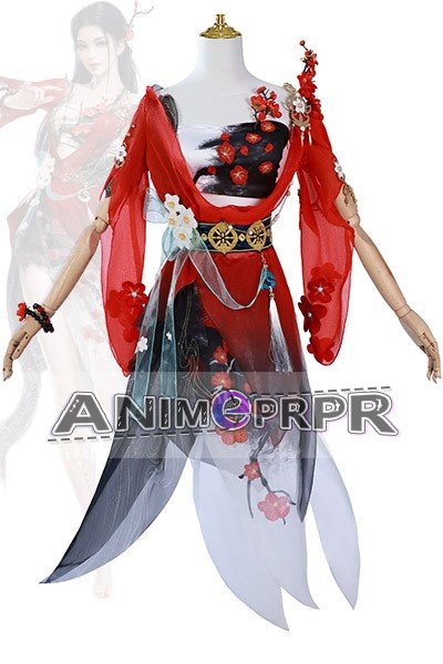 Naraka Bladepoint Gu Qinghan Cosplay Costume