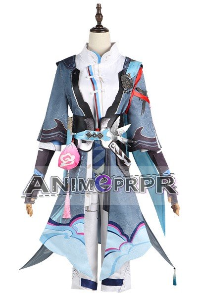 Honkai Star Rail Yanqing Cosplay Costume Set