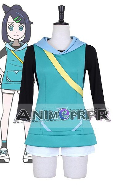 Pokemon Riko Cosplay Costume