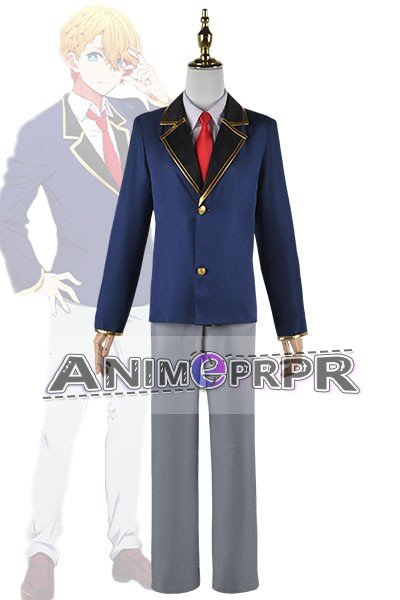 Oshi no Ko Hoshino Aqua Uniform Cosplay Costume