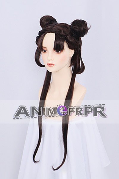 Honor of Kings Xiaoqiao Blue Snake Cosplay Wig