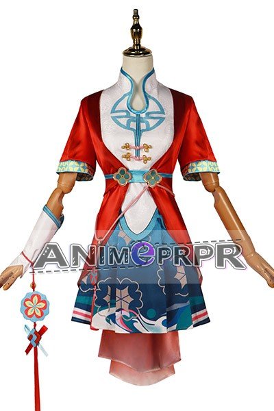 Honor of Kings Xishi Linglong Zhenwei Cosplay Costume