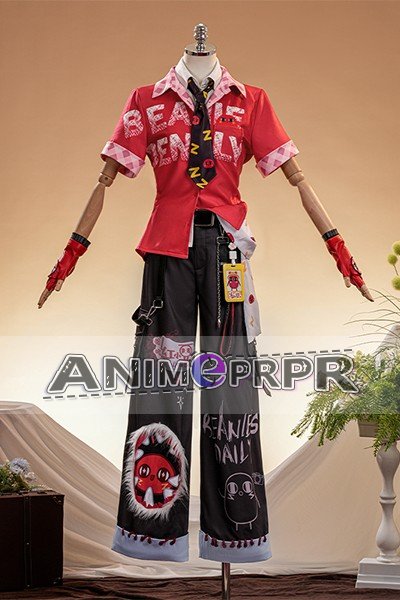 Identity V Fire Investigator Red Bean Cosplay Costume