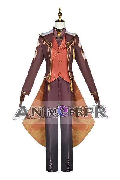 Genshin Impact Zhongli Orchestra Concert Cosplay Costume
