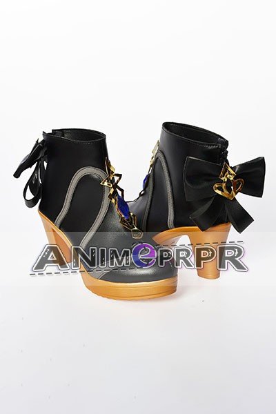 Genshin Impact Navia Cosplay Shoes