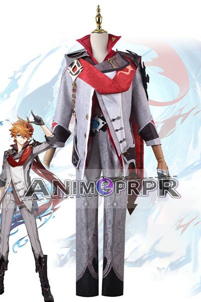 Genshin Impact Tartaglia Cosplay Costume