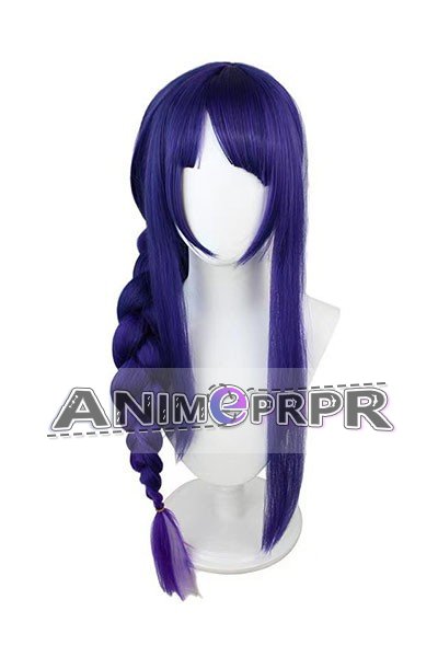 Genshin Impact Raiden Shogun Cosplay Wig