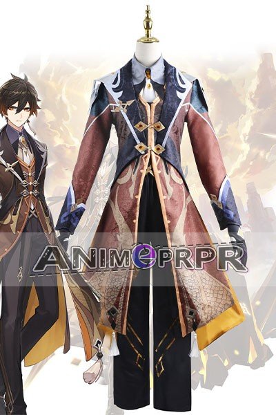 Genshin Impact Zhongli Archon Cosplay Costume