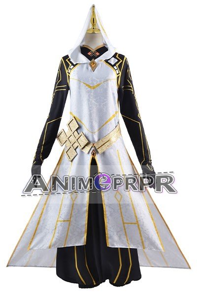 Genshin Impact Zhongli Archon Rex Lapis Cosplay Costume