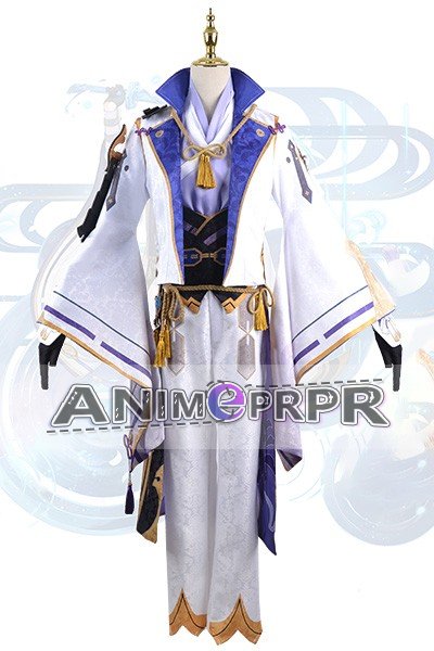 Genshin Impact Kamisato Ayato Cosplay Costume