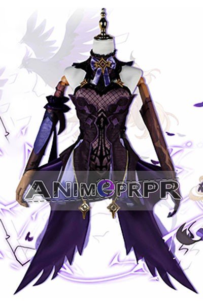 Genshin Impact Fischl Cosplay Costume