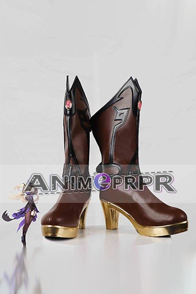 Genshin Impact Fischl Cosplay Shoes