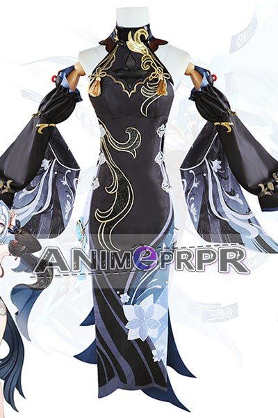 Genshin Impact Shenhe Skin Cosplay Costume