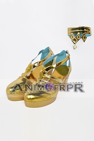 Genshin Impact Layla Cosplay Shoes