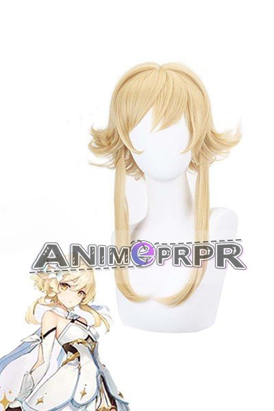 Genshin Impact Lumine Cosplay Wig