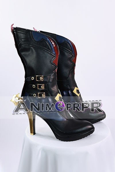 Genshin Impact Chasca Cosplay Shoes