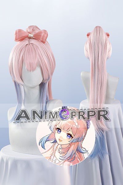 Genshin Impact Sangonomiya Kokomi Cosplay Wig
