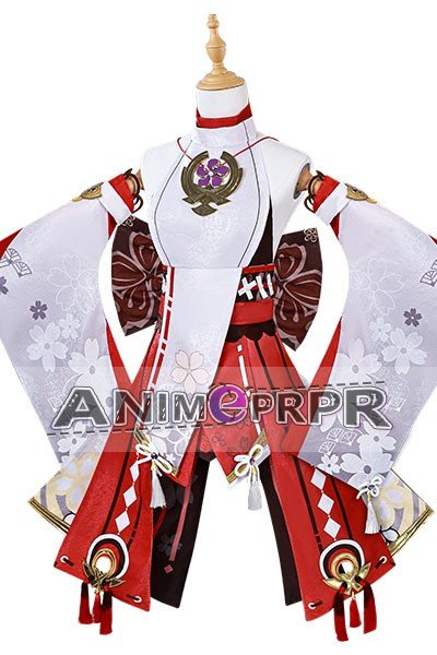 Genshin Impact Yae Miko Cosplay Costume