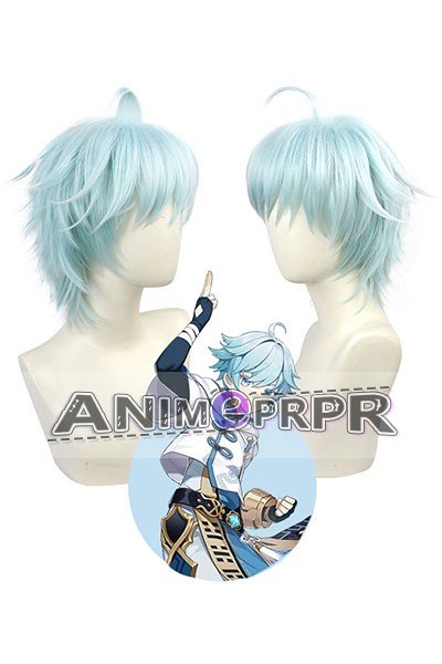 Genshin Impact Chongyun Cosplay Wig
